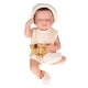 thumbnail image 5 of Muñeca de silicona de 12 pulgadas, realista, con ojos cerrados, emulativa, para recién nacidas, lavable, impermeable, para niña., 5 of 14