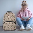 thumbnail image 2 of HUIACONG Mallard Camo Bow School Backpack for Boys Girls Ages 6-18 Water Resistant Multi Pocket Padded Adjustable Straps Large Capacity Bookbag for Elementary Middle High School Daily Use, 2 of 7