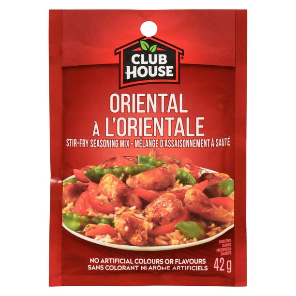 Club House, Dry Sauce/Seasoning/Marinade Mix, Oriental StirFry, 42g