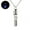 Purple, variant on Glowing Necklace Hourglass Luminous Glass Adjustable Necklace Jewelry For Women
