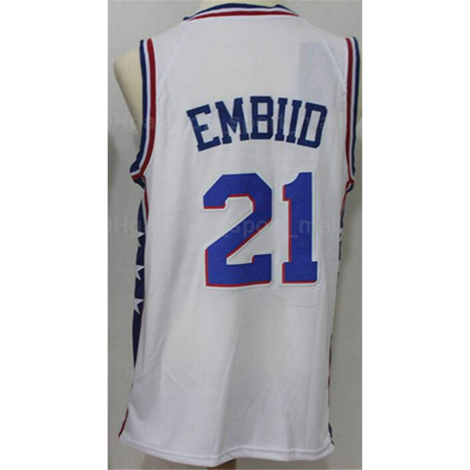 NBA_ jersey Men Basketball Joel Embiid Jersey 21 Ben Simmons 25 Tobias  Harris 33 Allen Iverson 3 City Earned Blue Red White Ex''nba''jerseys 