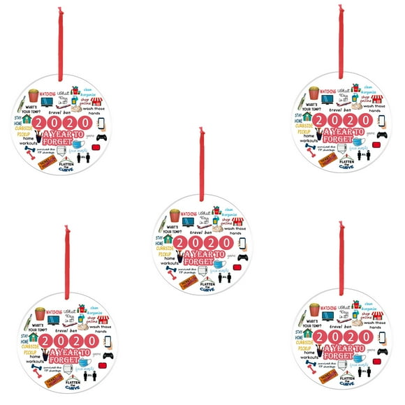 Christmas Decorations Christmas Decorations Ornaments Personalize Shaped Embellishments Hanging Ornaments for Christmas Deco