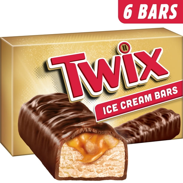 TWIX Ice Cream Bars 6Count Box