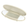 thumbnail image 2 of koolsoo Sun Visor Mirror Frame Cover Plate fits for MINI R55 R56 R60 2007-2014 Beige, 2 of 9