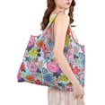 thumbnail image 1 of HEVIRGO Fleur Étoile Bande Réutilisable Pliable Femmes Sac à Provisions Grande Capacité Sac Fourre-Tout, 1 of 11