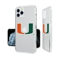 thumbnail image 4 of Miami Hurricanes iPhone Insignia Design Clear Case, 4 of 7