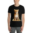 thumbnail image 3 of Men's Graphic TeeAnimals (3) Letter Print T-Shirts Round Neck Short Sleeves Sizes XS-5XL Summer Daily Casual Tops, 3 of 5