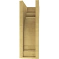 thumbnail image 4 of 6"W x 12"D x 18"H Classic Hughes Rough Cedar Woodgrain TimberThane Corbel, Primed Tan, 4 of 6