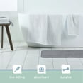 thumbnail image 3 of Vellux Bliss Memory Foam Bath Rug, 20" x 30", Midnight Black, 3 of 8