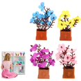 thumbnail image 4 of Mini Modelo De Flor De Planta En Maceta, Plantas Decorativas De Resina Para Casa De Muñecas Para Vacaciones Para Niños Y Niñas, 4 of 8