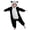 White_#12, variant on Sewkxo Kids Animal Onesie Costume Halloween Christmas Cosplay Costume Dress Up Clothes Romper Flannel for Girls Boys Kids,Black 100