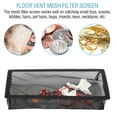 thumbnail image 4 of Gustave 3 Pack Floor Register Cover Trap Vent Screen Net Covers Air Vent Mesh Filters Catcher for Home Floor Keeps Pet Hair, Bugs, Coins, Food Out (4x12 Inch), 4 of 7