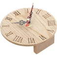 thumbnail image 3 of Farmhouse Wall Clock Battery Operated Silent Non Ticking Wooden Wall Clock No Battery, 3 of 8