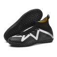 thumbnail image 3 of Zapatos de fútbol profesionales ultraligeros para hombre, botas de entrenamiento de tobillo, tacos de fútbol, zapatos deportivos Unisex, antideslizantes, 3 of 5