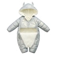 thumbnail image 3 of Godderr 3M-3Y Newborn Baby Boys down Jacket,Winter down Coats,Long Sleeve Pants Winter Coats Jacket,Outwear Winter Jacket, 3 of 6