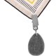 thumbnail image 4 of 8pcs Tablecloth Weights Tablecloth Pendant Stone Table Cover Weights Hangers with Metal Clips (Drop-Grey), 4 of 5