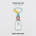 thumbnail image 1 of Car Key Fob Cover Case Protector For 2024 Toyota RAV4 Key Fob Cover Highlander Frontlander Venza Key Case, 1 of 19
