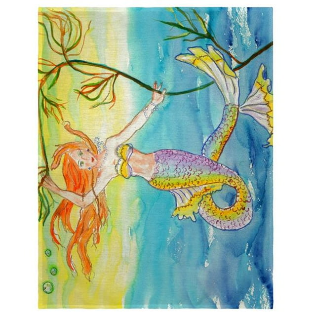 Betsy Drake PM373 14 x 18 Po. Betsys Mermaid Ensemble de 4