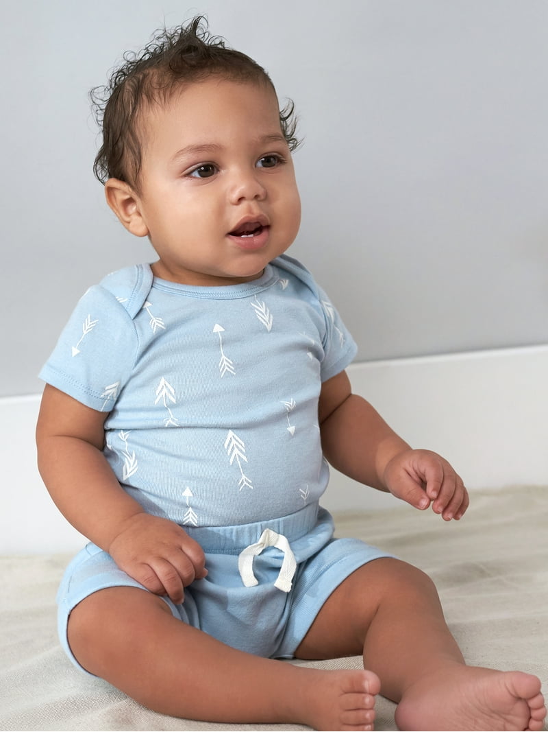Combinaison Bébé Garçon Boys ‘n Berries Bleu Taille 0-3 Mois - Occasion Très Bon état