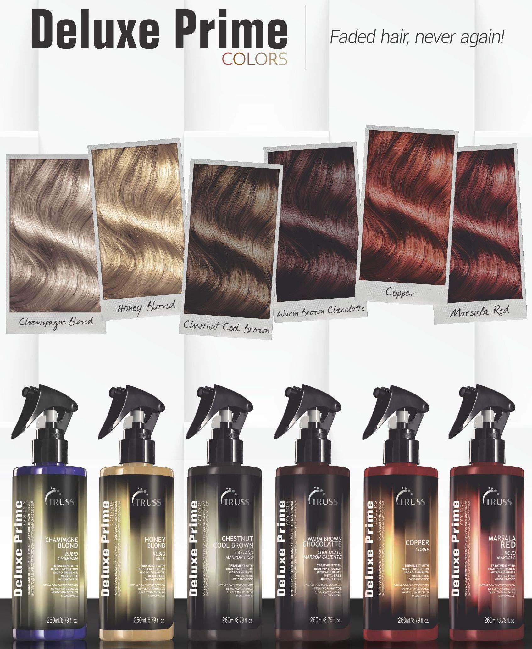 Truss Deluxe Prime Chestnut Cool Brown Hair Treatment oz Truss Deluxe Prime Chestnut Cool Brown Hair Treatment oz