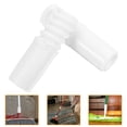 thumbnail image 1 of ORDDIART Threaded Tip for Broom Handle Extension Pole Adapter 2Pcs Plastic Cylindrical 11.8x0.63x0.63in, 1 of 8