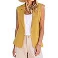 thumbnail image 1 of RXMEKW Blazer Sans Manches à Capuche pour Femmes Polyester Cardigan Décontracté pour Usage Quotidien Longueur Régulière Noir, 1 of 4