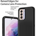 thumbnail image 2 of LAICAIW for Galaxy S21 FE 5G Case Shockproof Rugged Full Body Protection Heavy Duty Dust/Drop Proof 3-Layer Durable Cover Case for Samsung Galaxy S21 FE 5G 2022, Black, 2 of 7