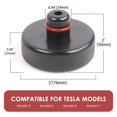 thumbnail image 3 of Almohadilla de goma para gatos de coche, alfombrilla antideslizante para gatos, amortiguador para Tesla Model 3 (A), 3 of 3