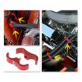 thumbnail image 4 of Unique Bargains 5 Pcs AN6 Hose Fuel Line Separator Clamp Blue, 4 of 6