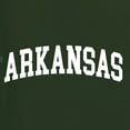 thumbnail image 6 of Wild Bobby State of Arkansas College Style Unisex Crewneck Sweatshirt, 6 of 6
