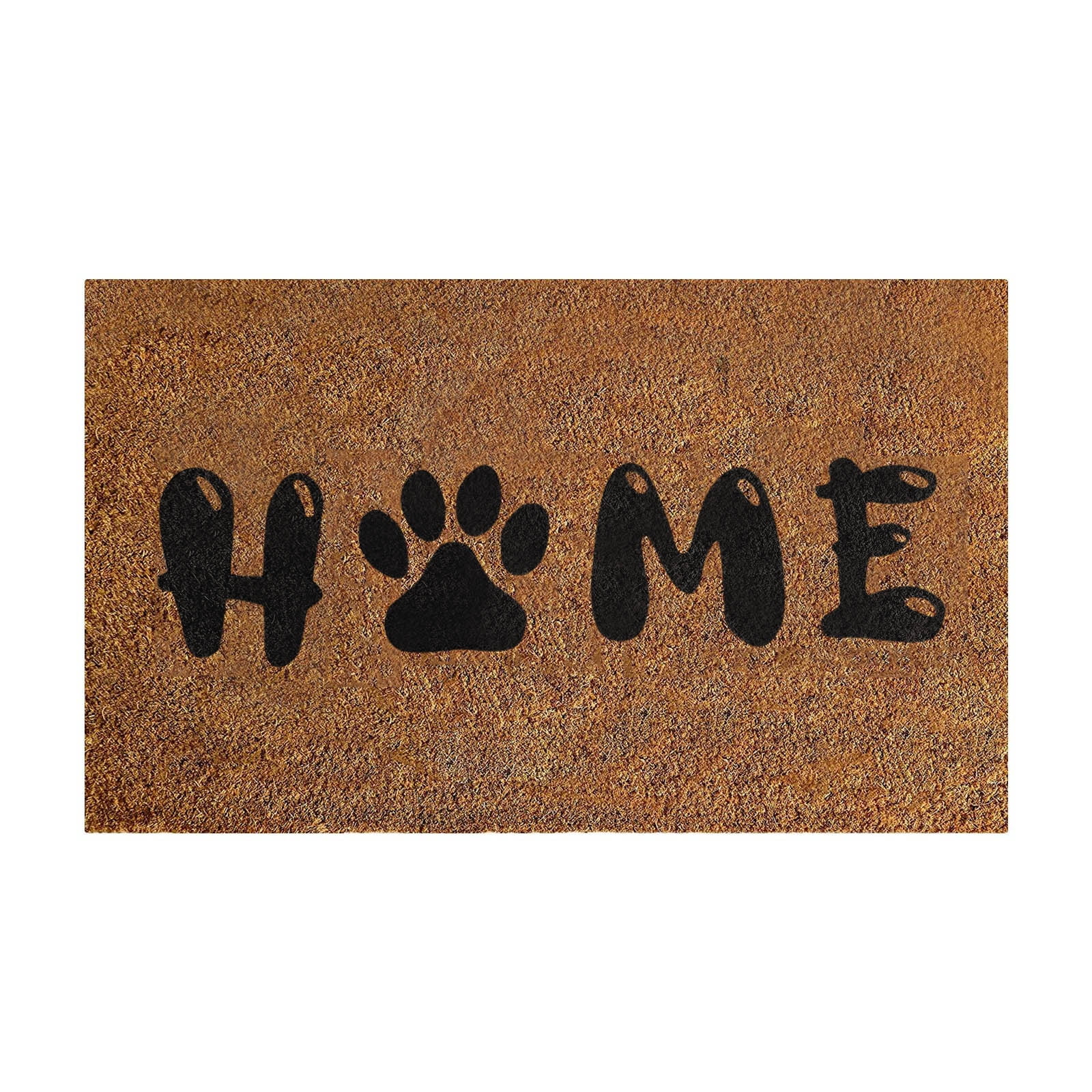 Wozhidaoke Coir Mats For Front Door, Funny Door Mats Outside Polyester One Sizeoutdoor