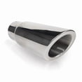 thumbnail image 2 of Stainless Works Double Wall Slash Cut Exhaust Tip - 4in Body 2 1/4in ID, 2 of 3