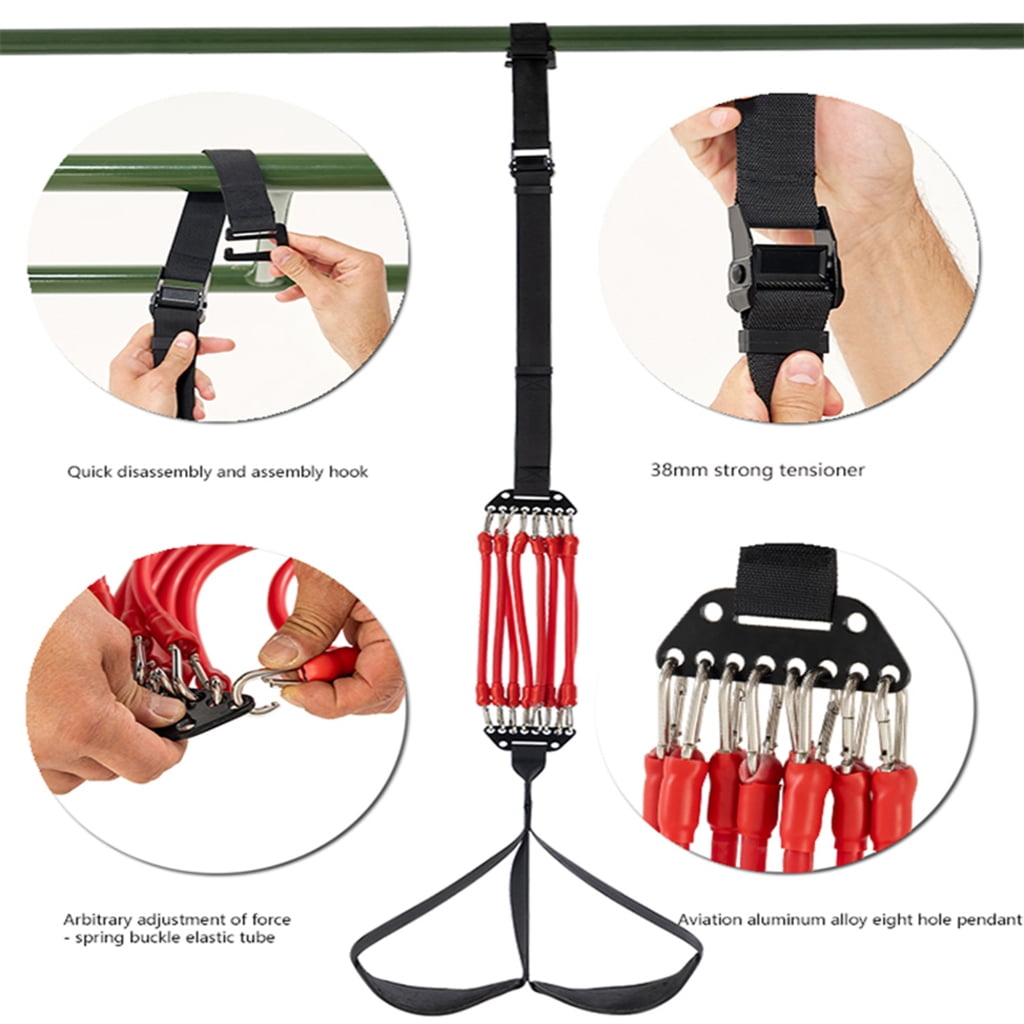 ANXPTIME Pull Up Assistance Bands, Resistance Band for Pull Up Bar, Adjustable Weight with Fabric Feet, Bands for Pull Up Assist