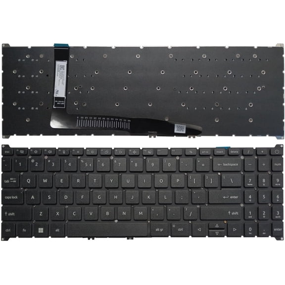 New US Black English Non-Backlit Laptop Keyboard (Without palmrest) for Acer Aspire A315-24P A315-24PT