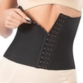 thumbnail image 5 of Cintura deportiva ajustable de tres botones con sello de acero y hueso, cintura alta, sin costuras, reparación posparto, moldeador de abdomen, 5 of 5