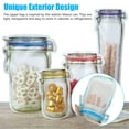 thumbnail image 4 of 40/20Pcs Mason Jar Bottles Bags, Reusable Food Storage Bags Zipper Sealed Fresh Bags Leak-Proof Food Saver Bags for Snacks Nuts Sandwich Cookies Storage, 4 of 9
