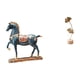thumbnail image 1 of Escultura De Hoja De Caballo De Pie Para Escritorio, Sala De Estar, Estantería, Mesa, Fiesta, Hogar, Adorno Abstracto Creativo Nórdico, Decoración Fengshui, 1 of 8
