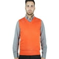 thumbnail image 5 of Blue Ocean Mens Solid Sweater Vest (sv-243), 5 of 13