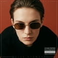 thumbnail image 4 of SA106 Mens Narrow Metal Rim Rectangular Hustler Sunglasses, Gold Frame - Brown Lens, 4 of 7