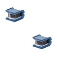 thumbnail image 4 of Injueey Cepillo de esponja Lavavajillas Depurador Placas de plástico en forma de U Eliminación de manchas de Removedor de estropajo de 2 Type1 NO1, 4 of 6