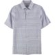 thumbnail image 1 of Tasso Elba - Camisa de lino para hombre, color morado, extragrande, 1 of 1