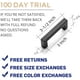 thumbnail image 3 of Ravinte 10 Pack 3 inch Black Cabinet Pulls Kitchen Cabinet Handles Matte Black, 3 of 5