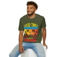 thumbnail image 6 of Palm Trees Beach Ocean Umbrella Graphic Novelty Tees, 6 of 6