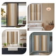 thumbnail image 7 of Brown Ombre Window Privacy Film, Vintage Country Wooden Static Cling UV Sun Blocking Heat Control Window Tint Day and Night, Non-Adhesive Reusable One Way Windows Privacy Cover 17.7''x78.7'', 7 of 7