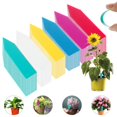 thumbnail image 1 of 100 Pcs 4 Inches Plant Labels Plastic Waterproof Plant Tags Nursery Garden Labels Pot Marker Garden Stake Tags(White), 1 of 8