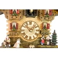 thumbnail image 5 of Quartz Cuckoo Clock Swiss house with music TU 449 QM HZZG, 5 of 5