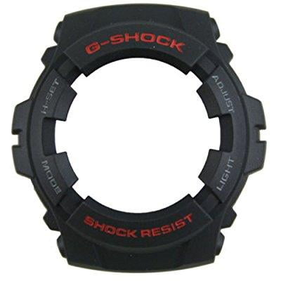 Casio - genuine casio replacement part bezel cover for g100 g101 black g100-1 g101-1 - Walmart