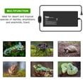 thumbnail image 3 of iPower 8 by 18-Inch 24 Watts Reptile Heating Mat with Temperature Controller Under Tank Warmer Terrarium Heat Pad for Reptiles and Amphibians, 3 of 8