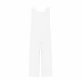 thumbnail image 5 of ZyeKqe Jumpsuits for Women Sleeveless Square Neck Rompers Wide Leg Pants Casual Loose Overalls, 5 of 7