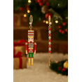 thumbnail image 3 of Betsey Johnson Nutcracker Mismatch Christmas Drop Earrings Star and Soldier Mismatch, 3 of 3